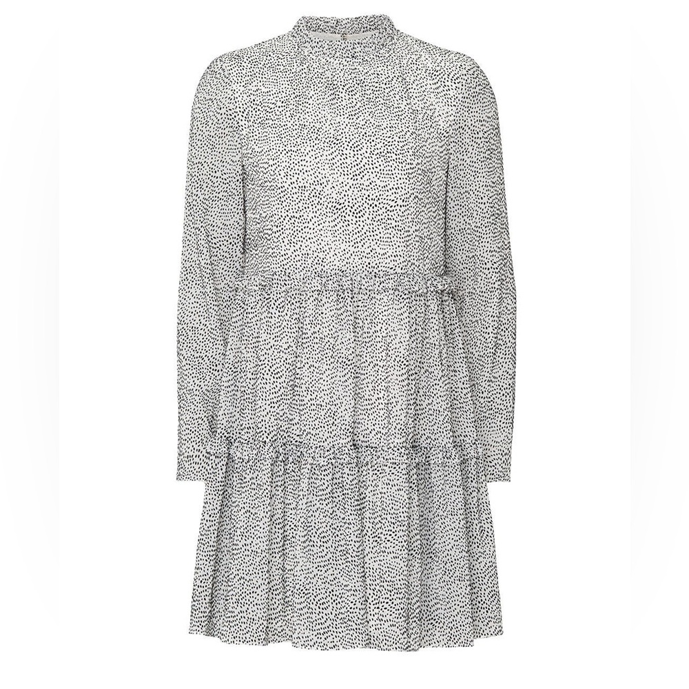 Ted Baker London Chiffon Phenia Dress XL Lpng Sleeve EUC